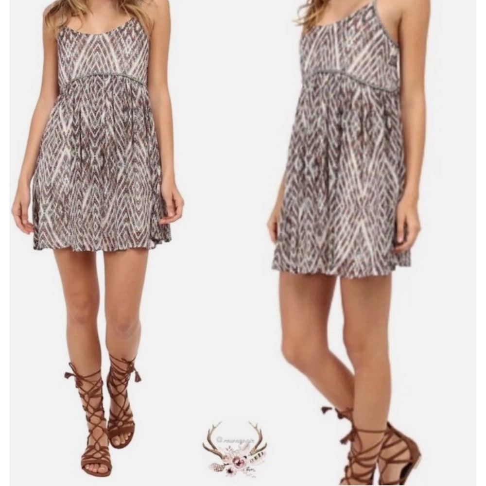 Free People FP Revolve Periscopes in the Sky Chiffon Lined Small Dress Festival‎
